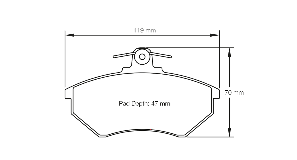 PAGID 1743-RS42 Гальмівні колодки RS42 Photo-0 