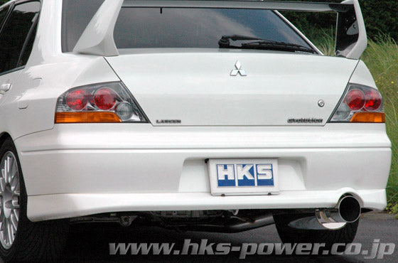 HKS 31019-AM007 Вихлопна система Silent HiPower для MITSUBISHI EVO 7/8 Photo-1 