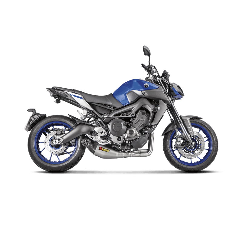 AKRAPOVIC S-Y9R8-HEGEHT Вихлопна система Racing Line (Titanium) Yamaha MT-09/FZ-09/XSR900 2015 - 2020 Photo-1 