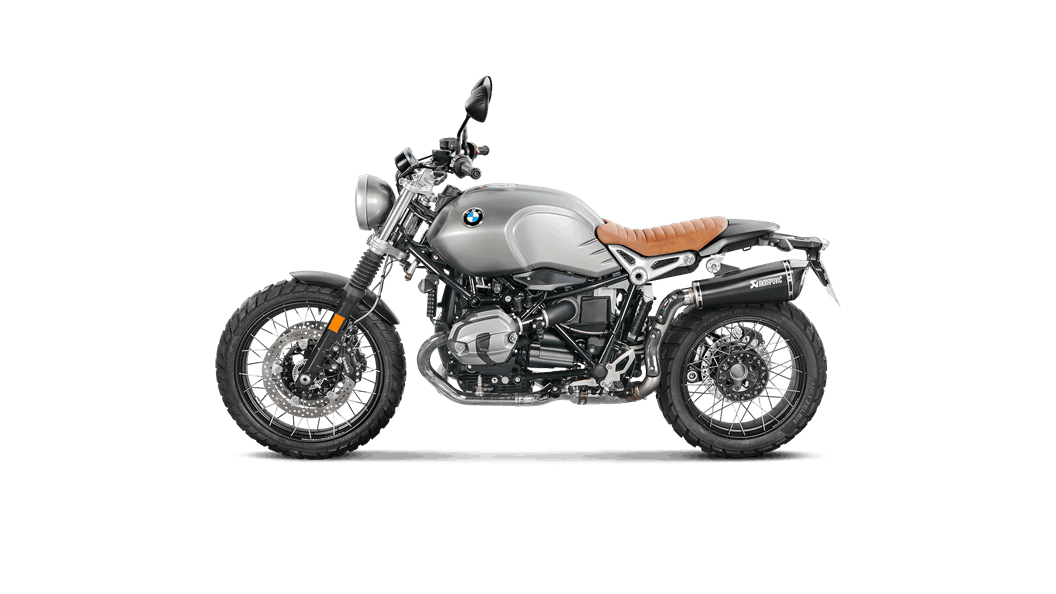 AKRAPOVIC s-B12SO17 - Hbrbl Вихлопна система Slip-On Line для BMW R NineT Scrambler 2014-2021 Photo-3 