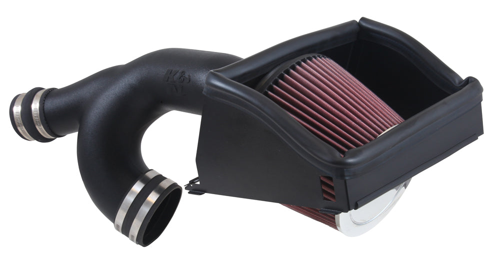 K&N 63-2592 впускна система AIRCHARGER для FORD F150 ECOBOOST V6-3.5 L F / I, 2015-16 Photo-0 