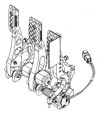 AP RACING CP5500-329 Накладка на педаль з бічною підтримкою Photo-2 