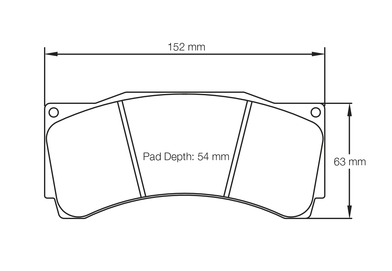 PAGID 1904-RSL29 Гальмівні колодки для AP Racing CP3894 D46 / CP9660 D54 / MITSUBISHI Lancer Evo X R4 Tarmac Rally Photo-0 