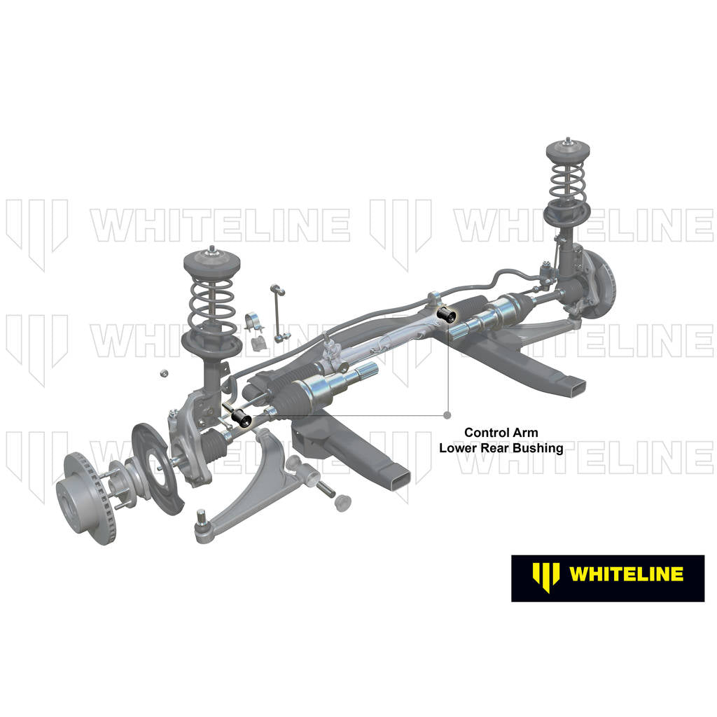WHITELINE KCA400M Передні нижні внутрішні задні втулки зі зміщенням Caster/Anti Lift для Mitsubishi Lancer Evolution 10 Photo-1 