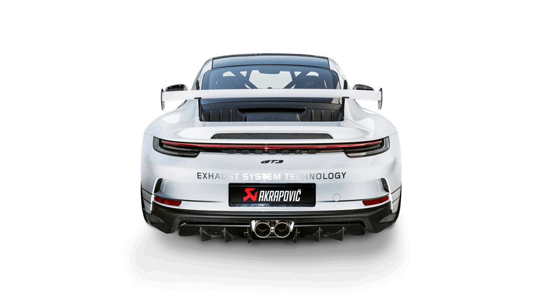 AKRAPOVIC S-PO/TI/23 Вихлопна система Slip-on Race Line (титан) для PORSCHE 911 GT3 / GT3RS (992) 2021-2024 Photo-4 