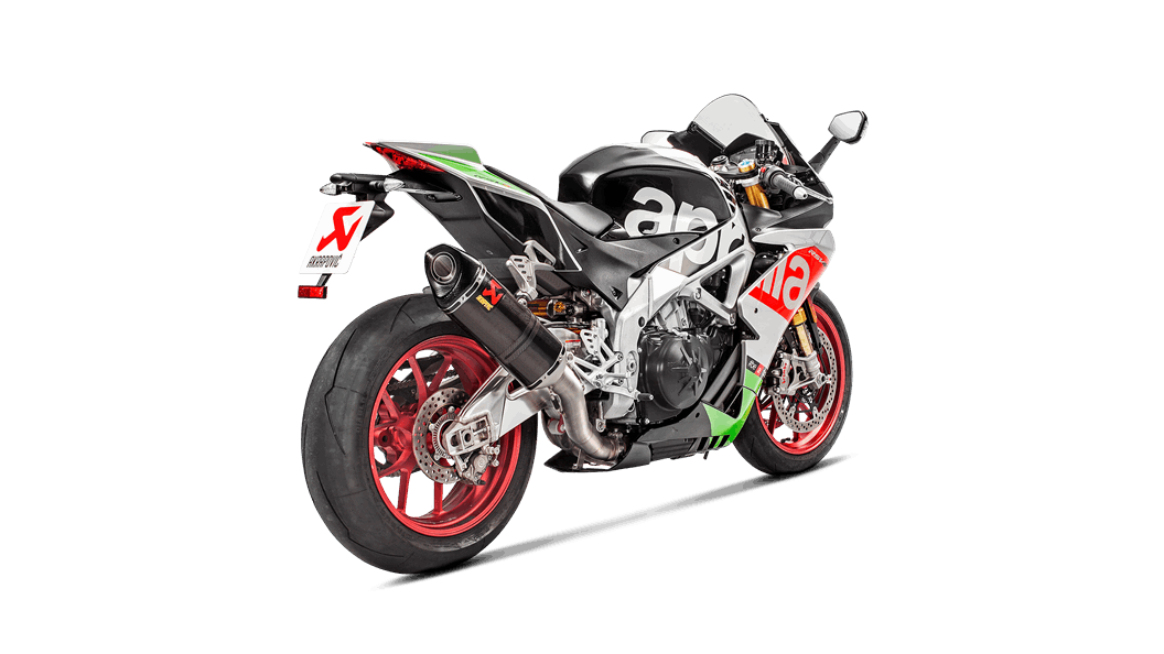 AKRAPOVIC S-A10SO9 - RC Вихлопна система Slip-On Line (Carbon) APRILIA RSV4 2017-2020 / TUONO V4 2020 Photo-2 