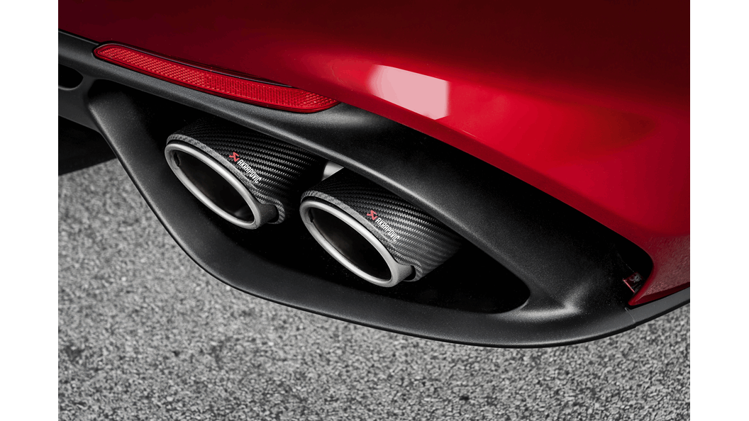 AKRAPOVIC S-AR/TI/1H Вихлопна система Evolution Line (Titanium) для ALFA ROMEO ROMEO Giulia Quadrifoglio Photo-4 