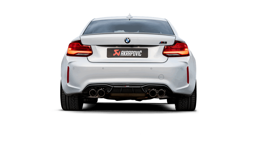 AKRAPOVIC S-BM/T/3H Задня частина вихлопної системи Slip-On line (Titanium) BMW M2 COMPETITION/M2 CS (F87N) - OPF/GPF Photo-4 