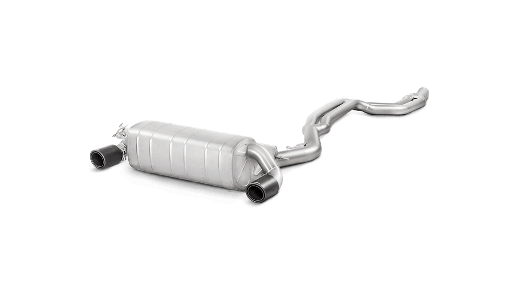 AKRAPOVIC MTP-BM/SS/2H Вихлопна система Evolution Line (SS) для BMW 340i (F30, F31)/440i (F32) Photo-1 