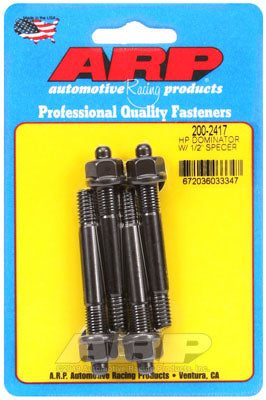 ARP 200-2417 Набір шестигранних шпильок карбюратора HP Dominator. з прокладкою 1/2 дюйма Photo-0 