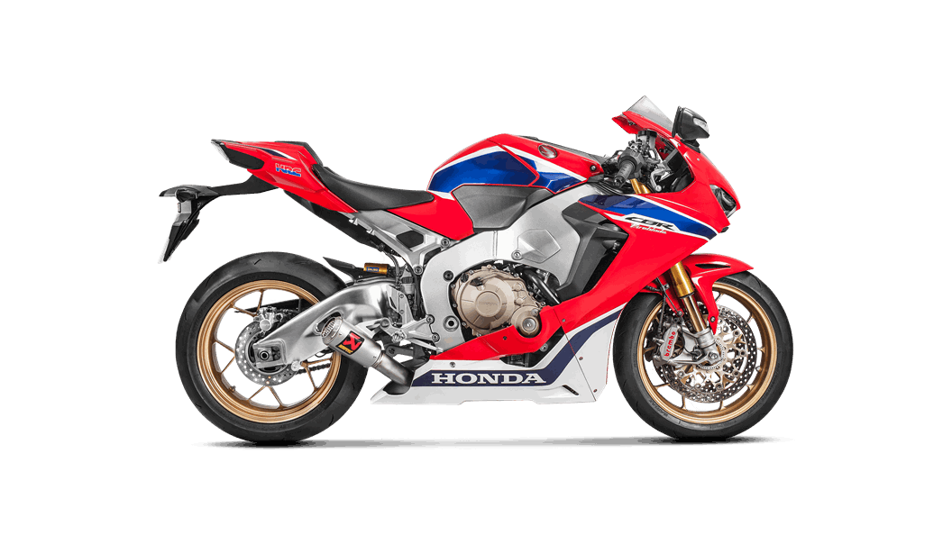 AKRAPOVIC S-H10SO18 - CBT Вихлопна система Slip-On Line (Titanium) Honda CBR 1000 RR 2017 Photo-1 