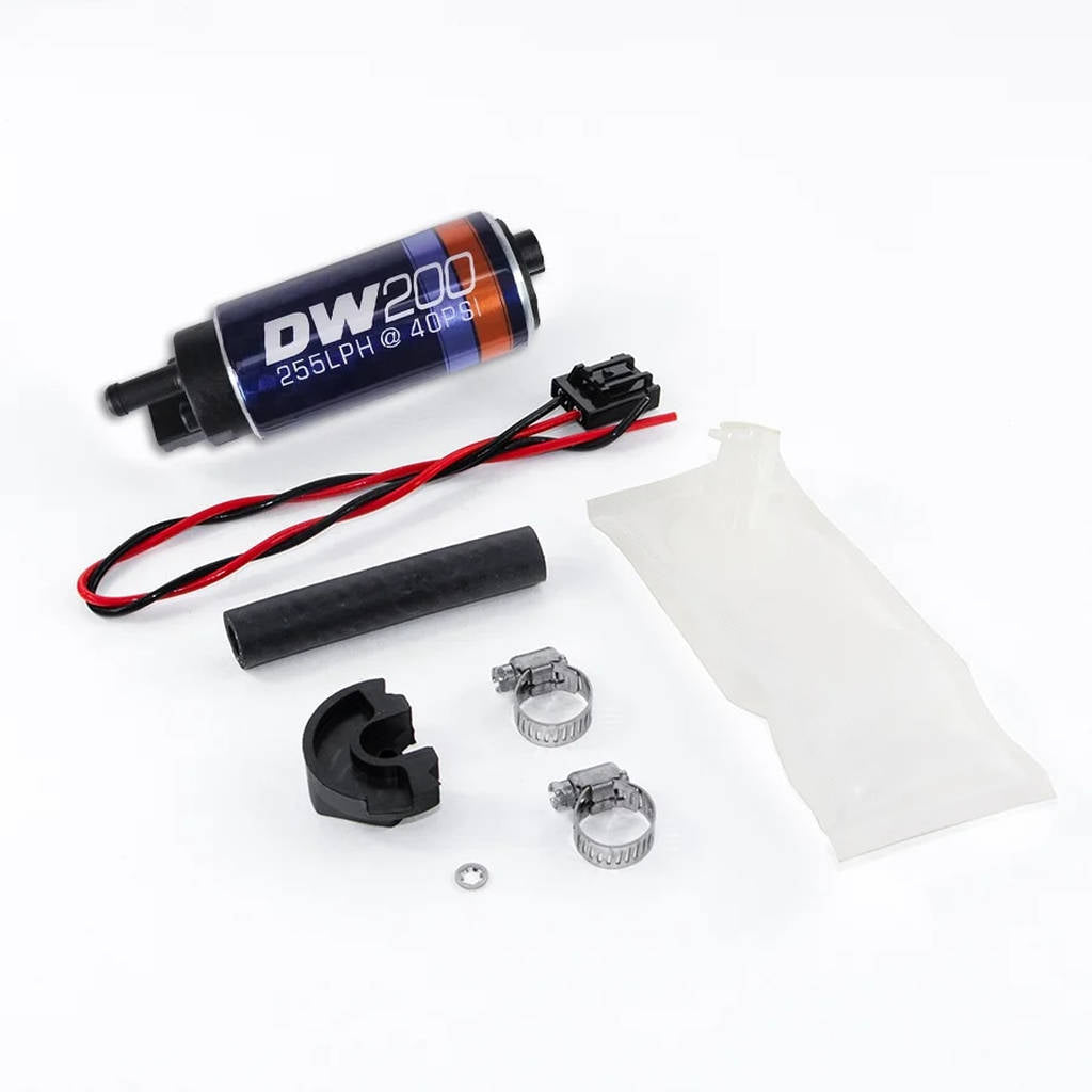 DEATSCHWERKS 9-201-1024 Насос паливний DW200, 255lph (інсталяційний к-том) для NISSAN 240sx/Silvi Photo-0 