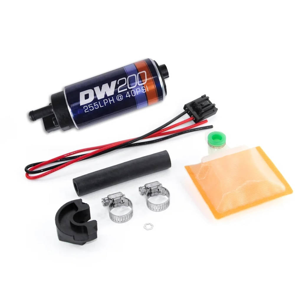 DEATSCHWERKS 9-201-0766 Насос паливний DW200, 255lph (інсталяційний к-том) для 240sx 89-94/91 Photo-0 
