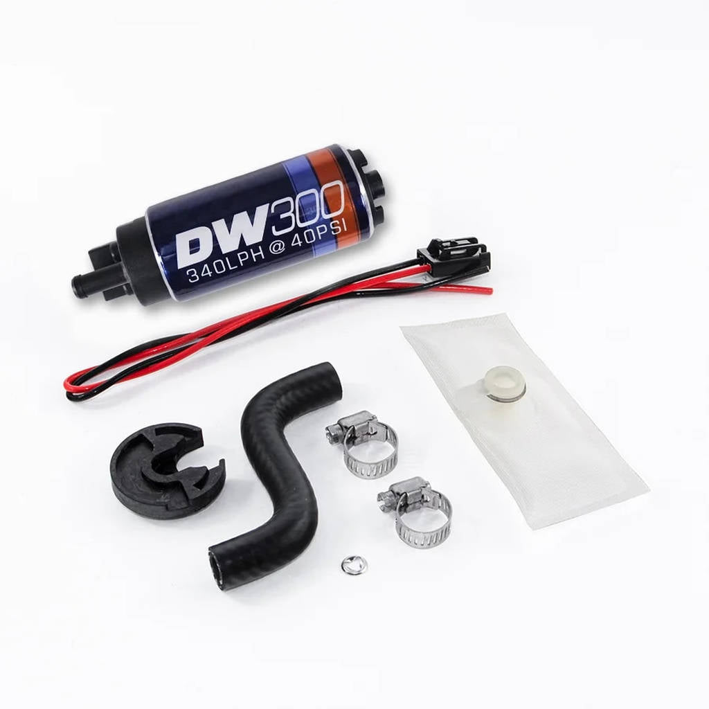 DEATSCHWERKS 9-301-1014 Насос паливний DW300 340lph (інсталяційний к-том) для 85-97 FORD Musang Photo-0 