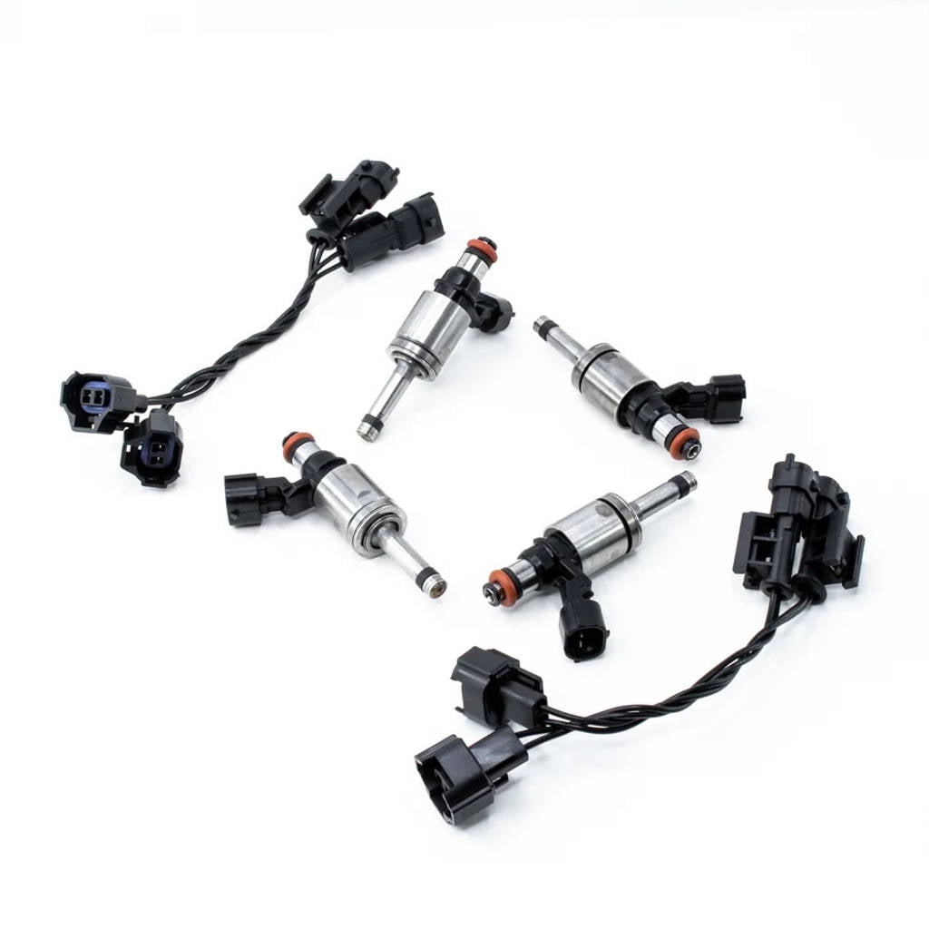 DEATSCHWERKS 19S-01-1700-4 до-т форсунок 1700cc injectors (GDI) for 13-16 FORD Focus ST / RS 2.0 / 2.3 / Photo-0 