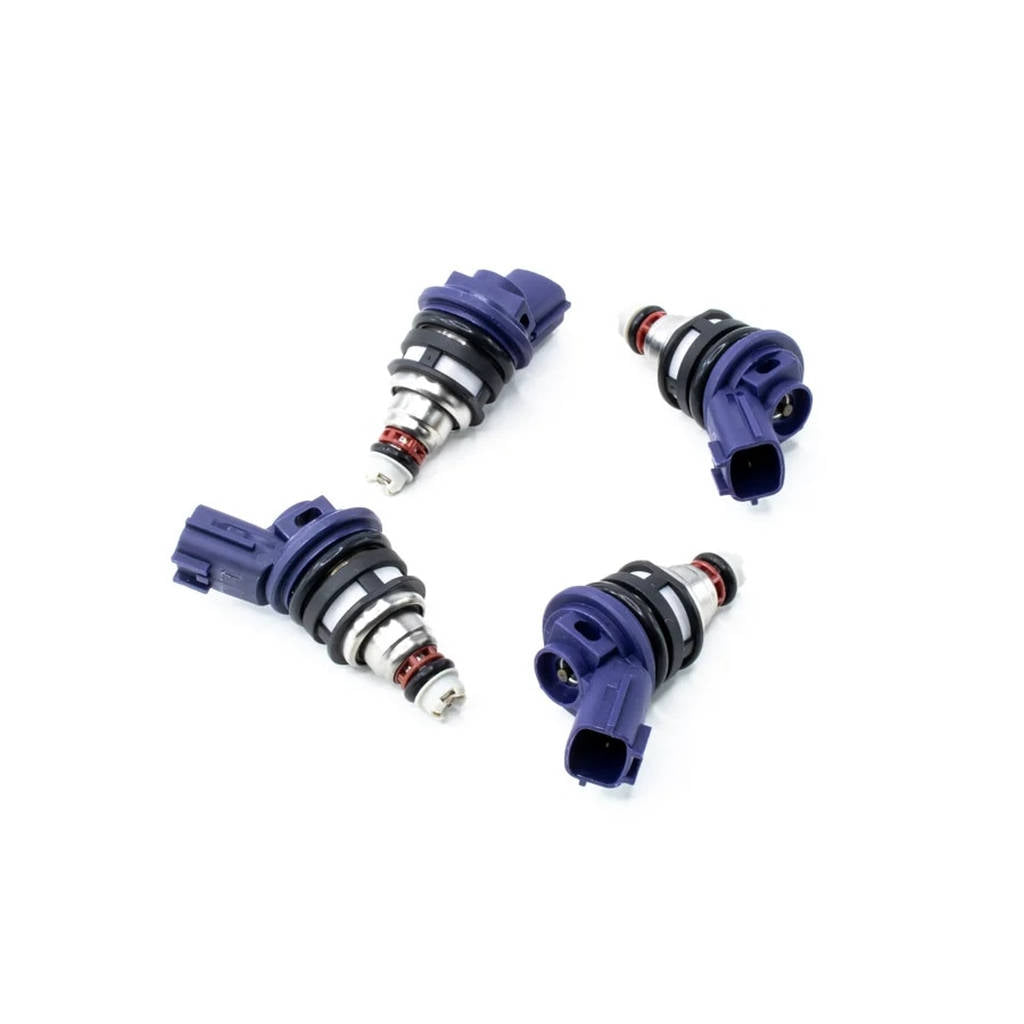 DEATSCHWERKS 01J-00-0370-4 К-т форсунок 370cc (з бічною подачею) для NISSAN G20/SR20/240sx SR20DET / Photo-0 