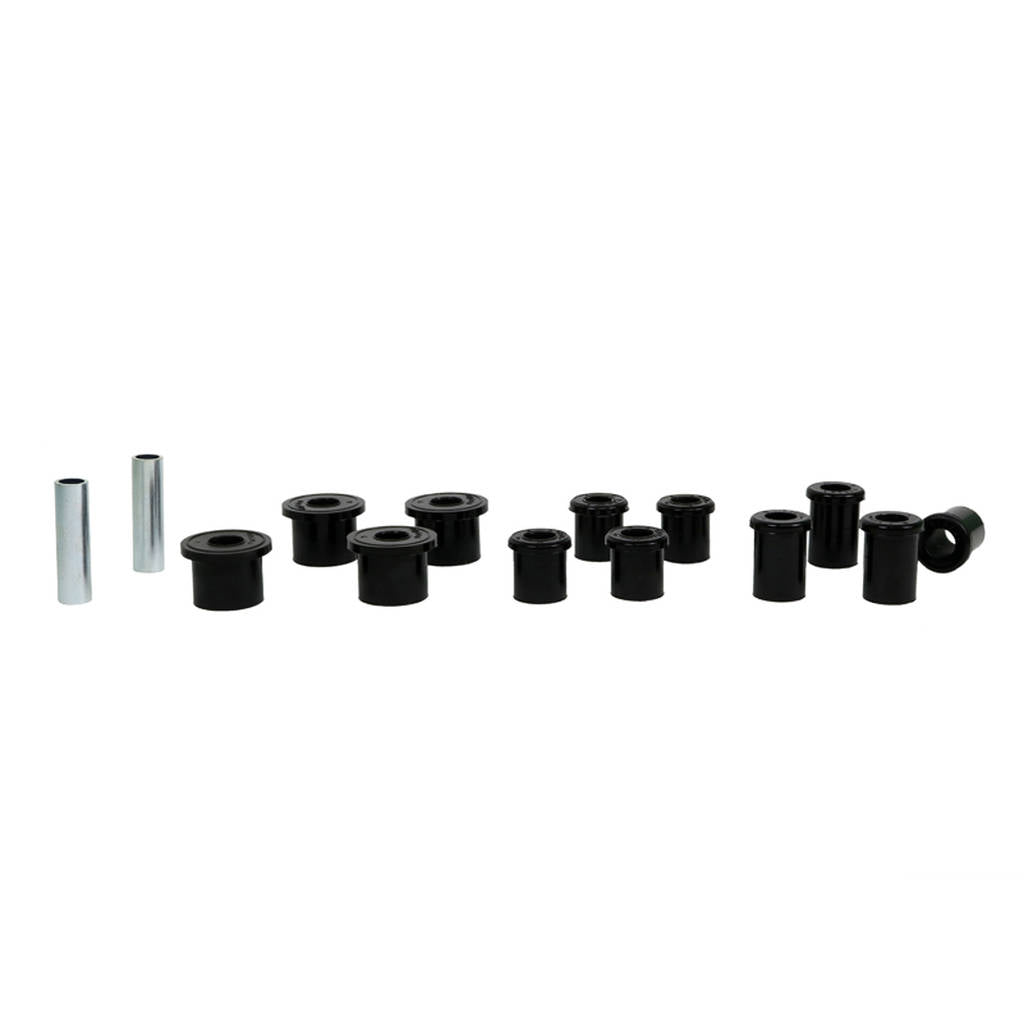 WHITELINE WEK030 Комплект втулок задньої листової ресори для Toyota HiLux 1988-2005 Photo-0 