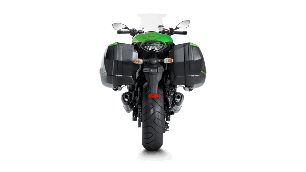 AKRAPOVIC S-K10SO19-HZC Вихлопна система Slip-On Line (Carbon) для KAWASAKI Z1000SX / NINJA 1000 2014 - 2020 Photo-2 