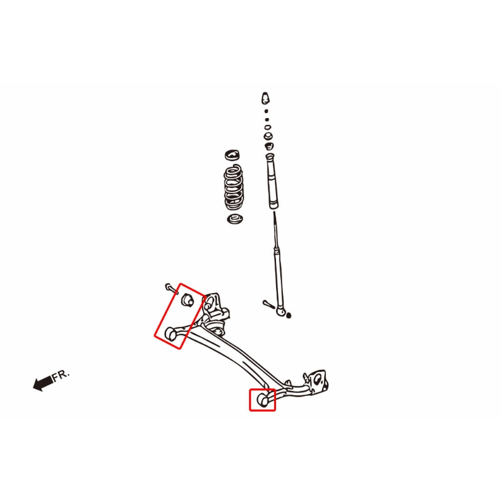 HARDRACE 7255 Втулка для TOYOTA YARIS 06- Photo-1 