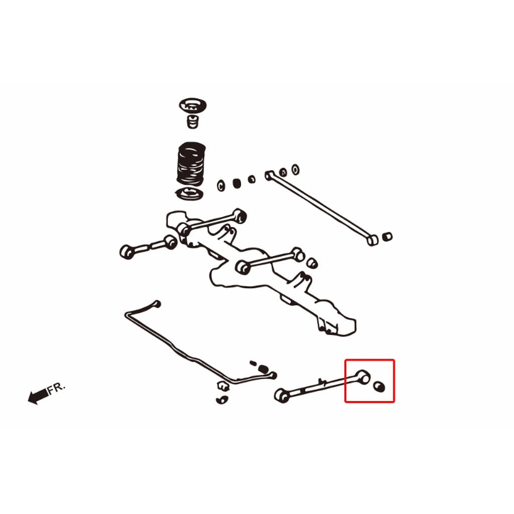 HARDRACE 7995 Втулка для TOYOTA LAND CRUISER 90-97 Photo-4 