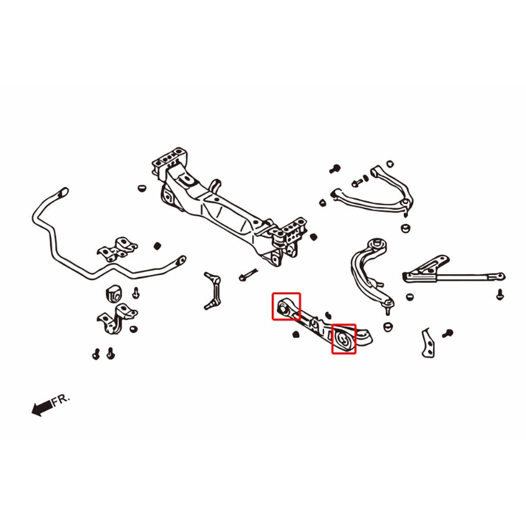 HARDRACE 7138 Втулка для NISSAN 350Z 03-08 Photo-1 
