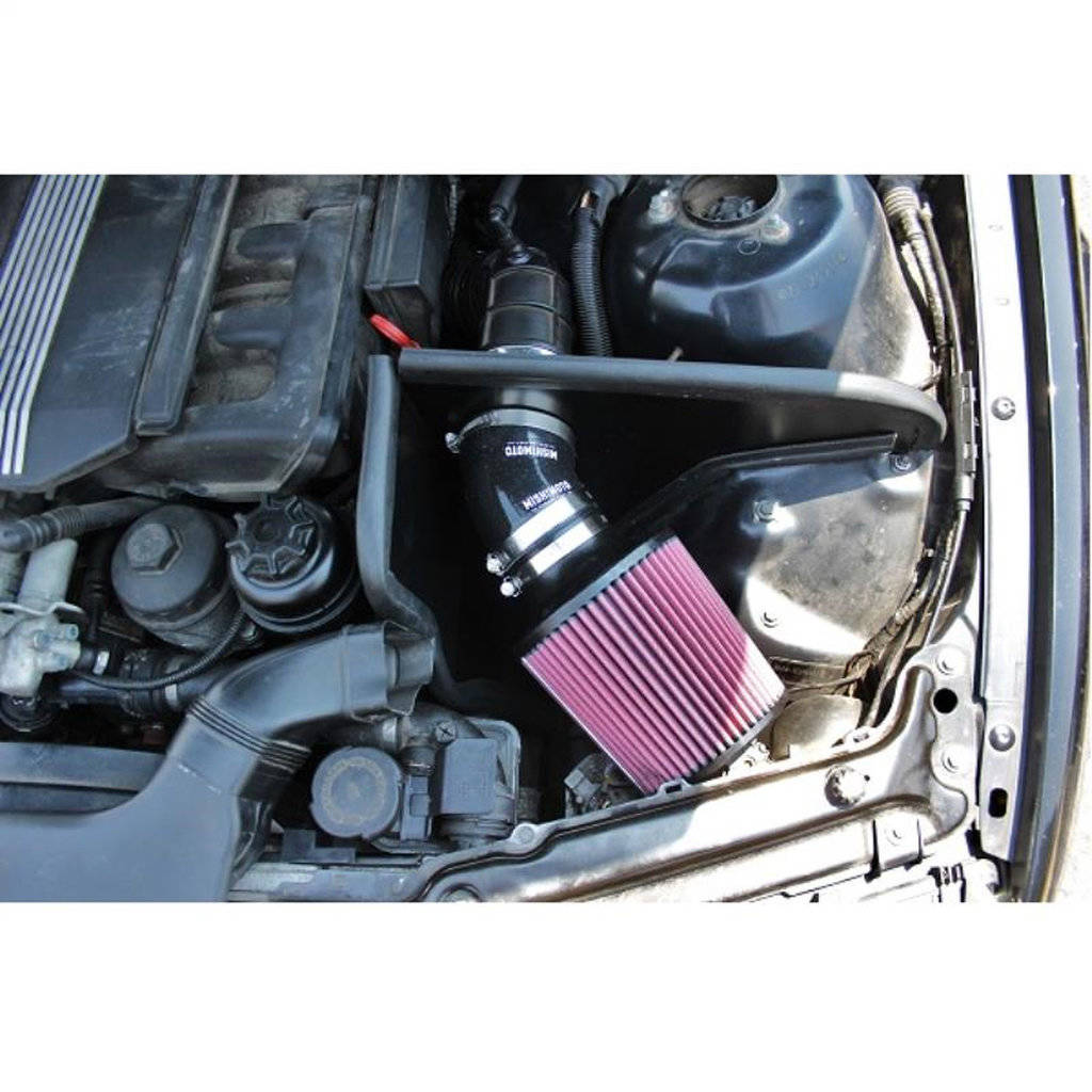 MISHIMOTO MMAI-E46-99BK Повітрозабірник чорний BMW E46 1999-2005 Photo-1 