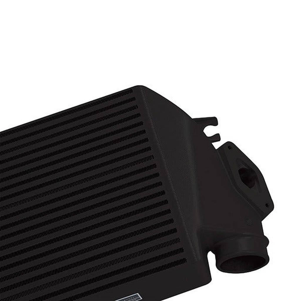 MISHIMOTO MMTMIC-WRX-08BKBK Верхня опора інтеркулера для SUBARU WRX 2008-2014 Чорний охолоджувач, чорні шланги Photo-3 