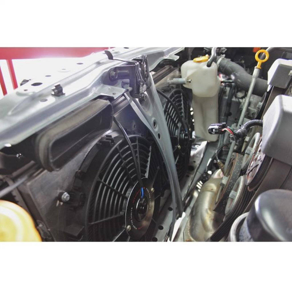 MISHIMOTO MMFS-BRZ-13P Продуктивний алюмінієвий кожух вентилятора Plug-N-Play для SUBARU BRZ/SCION FRS/TOYOTA GT86 Photo-5 
