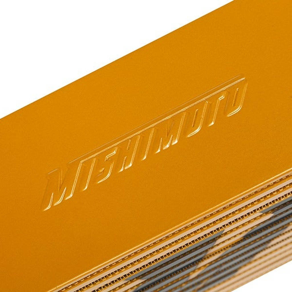 MISHIMOTO MMINT-UJG Універсальний інтеркулер J-Line, Gold Photo-4 