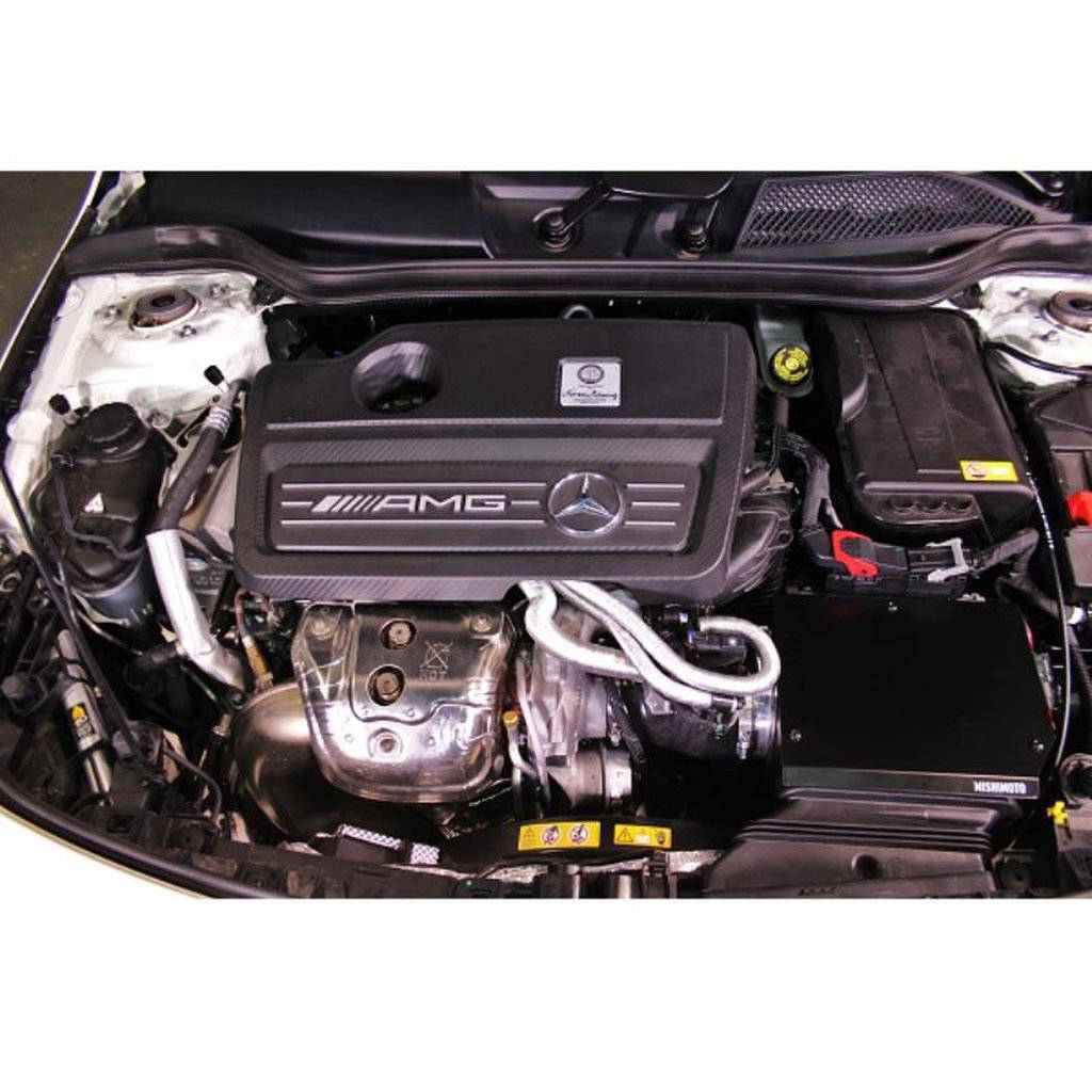 MISHIMOTO MMAI-CLA45-14BK Повітрозабірник чорний Meredes-Benz CLA45 Amg 2014+ Photo-3 