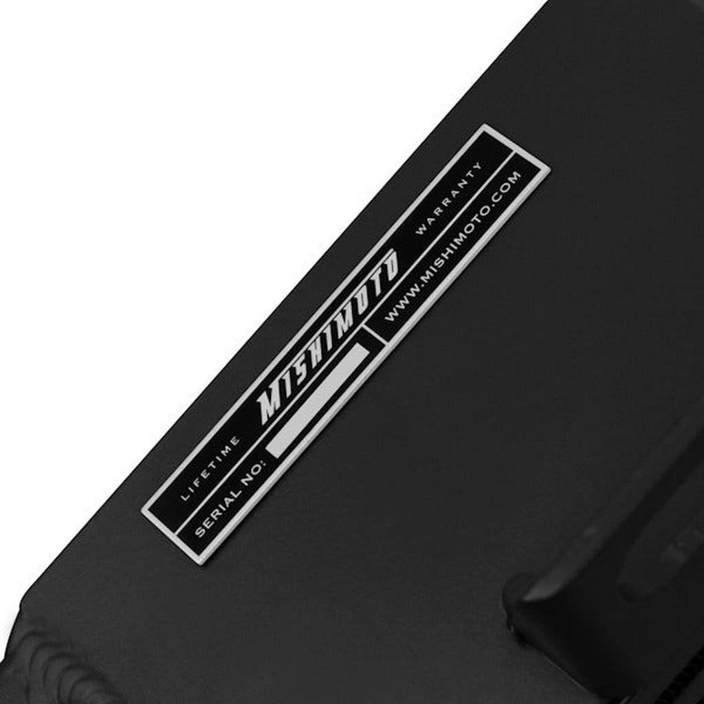 MISHIMOTO MMTMIC-WRX-01BKBK Комплект продуктивного верхнього інтеркулера для SUBARU WRX/STI, чорний інтеркулер Photo-9 