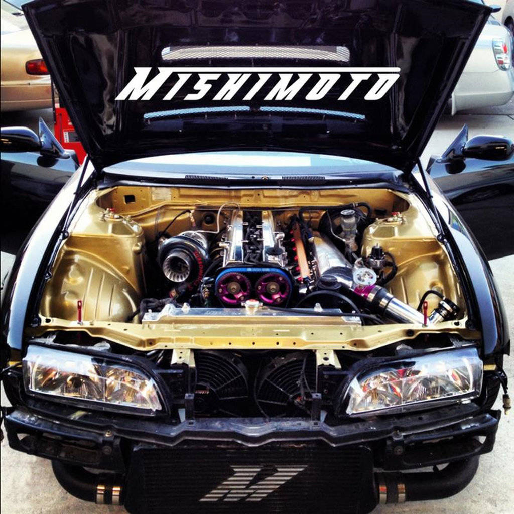MISHIMOTO MMINT-URB Інтеркулер R-Line універсальний чорний Photo-6 