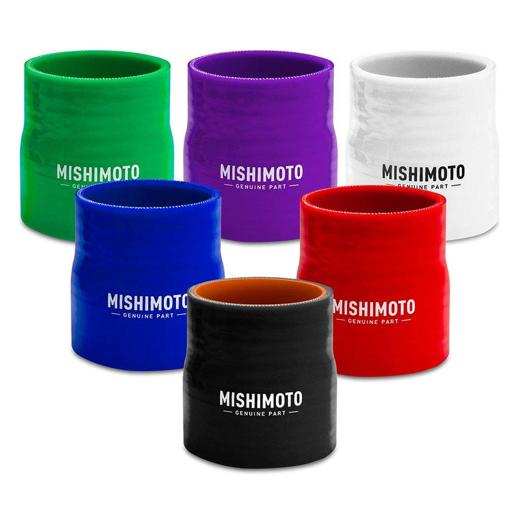 MISHIMOTO MMCP-25275BK Силіконова перехідна муфта від 2,5 до 2,75 дюйма чорна Photo-0 
