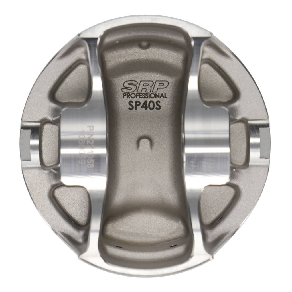 JE 329454 Комплект поршнів SRP Pro 4032 (діаметр 4.000″, комп. висота 1.260″, 11.00 куб.см) для двигуна CHEVROLET Small Block Photo-2 
