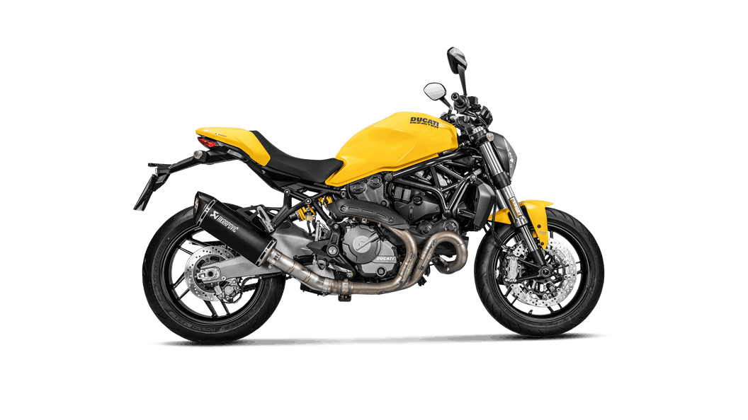 AKRAPOVIC S-D12SO8-RTBL Глушник Slip-On Line (Titanium) для DUCATI MONSTER 821 2017-2019 Photo-1 