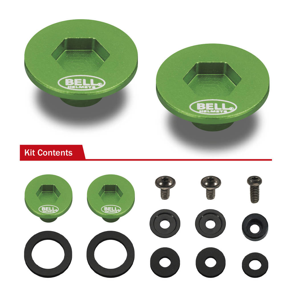 BELL 2020003 Комплект кріплення для візорів SE03/SE05 PIVOT KIT & SCREWS, червоний Photo-6 