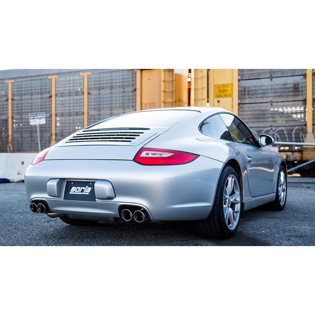 BORLA 140712 Вихлопна система Cat-Back S-Type для PORSCHE 997.2 09-11 3.6L/3.8L AT/MT RWD/AWD Photo-2 