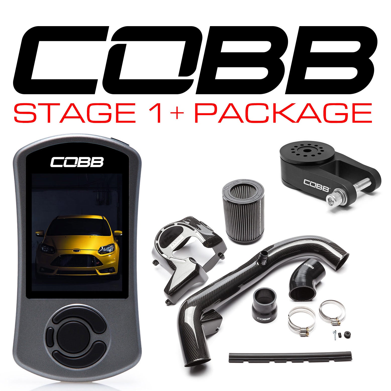 COBB FOR001FO1PCF К-т посилення Stage 1 + Carbon Fiber Power Package Focus ST 2013-2017 Photo-1 