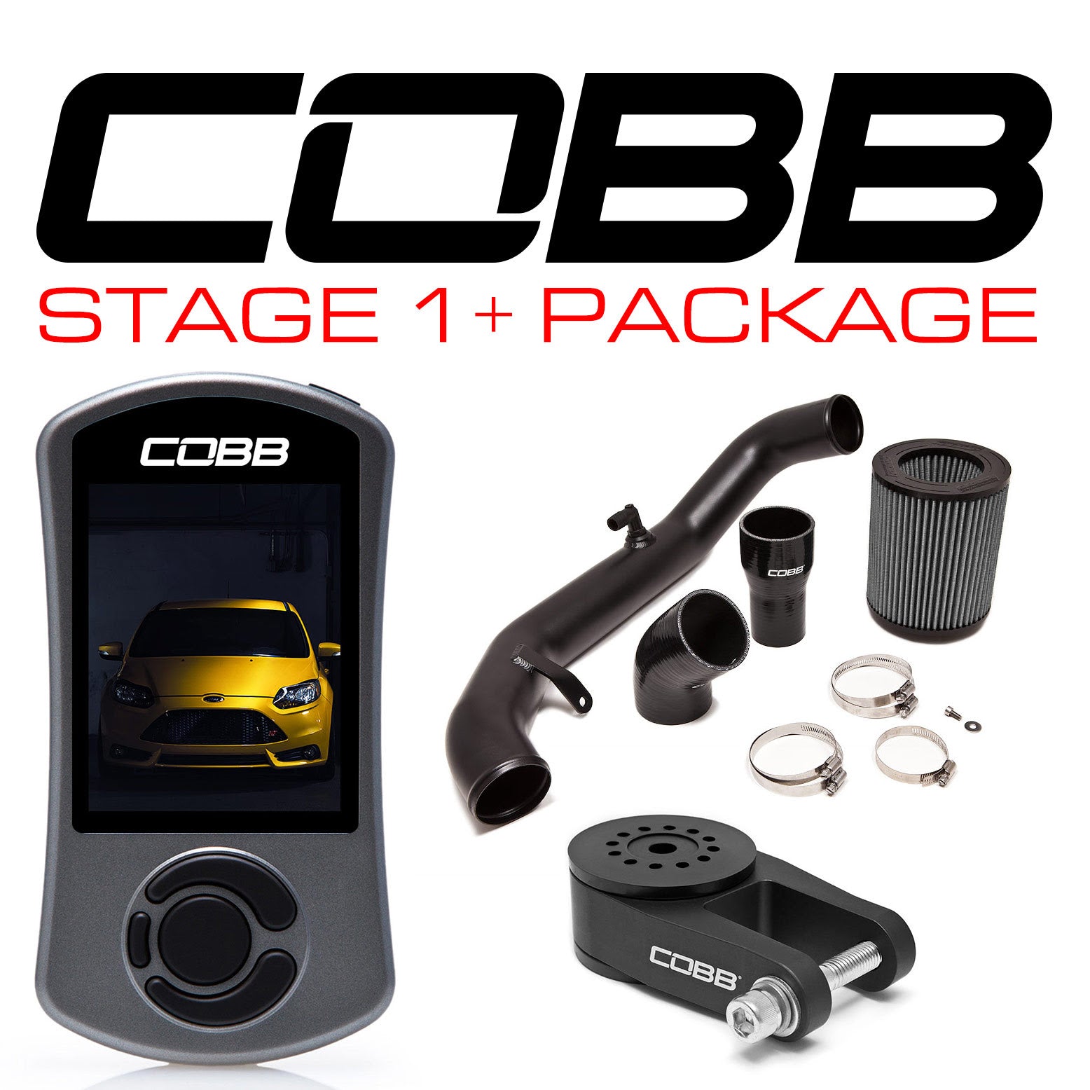 COBB FOR001FO1P К-т посилення Комплект посилення потужності Stage 1+ для FORD Focus ST 2013-2017 Photo-1 