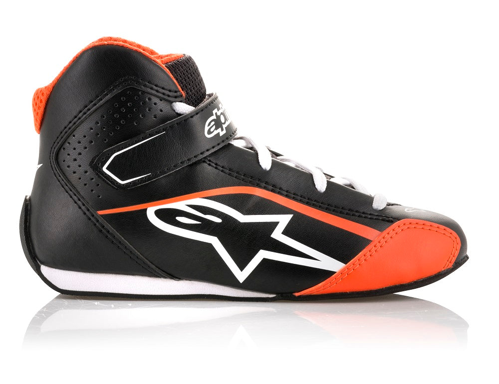 ALPINESTARS 2712518_1241_1 Черевики для картингу дитячі TECH 1-KS чорний/білий/оранжевий, Розмір 32 Photo-2 