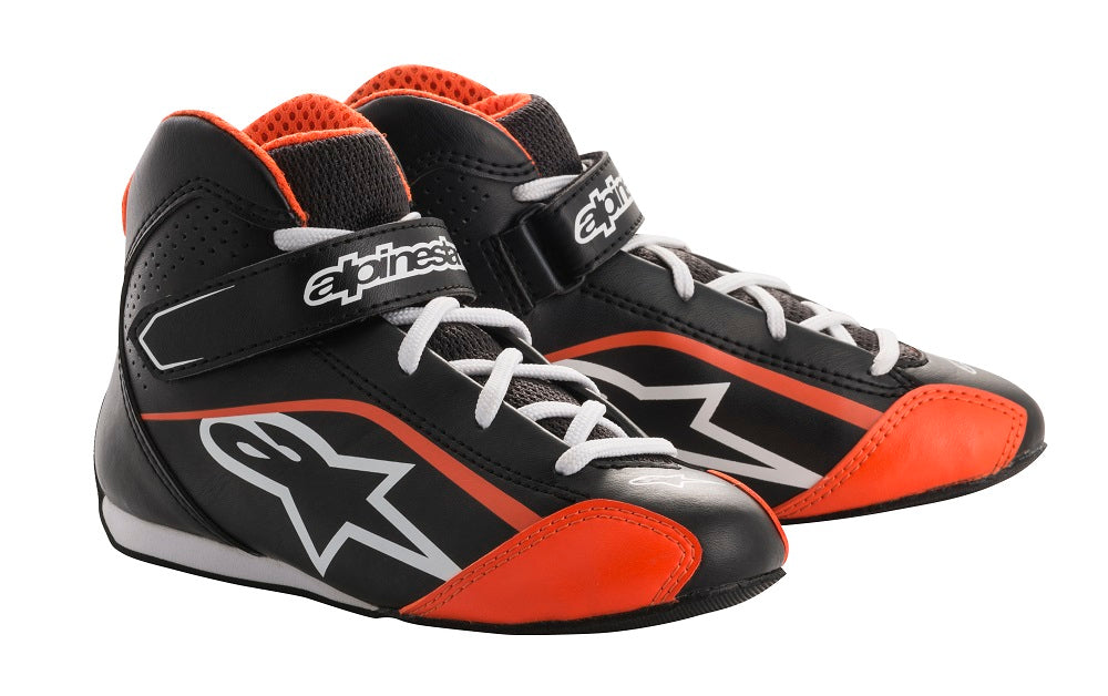 ALPINESTARS 2712518_1241_1 Черевики для картингу дитячі TECH 1-KS чорний/білий/оранжевий, Розмір 32 Photo-0 