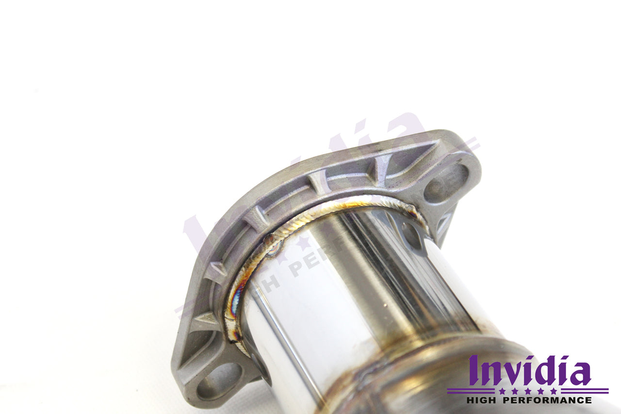 INVIDIA HS13GF7G3S Вихлопна система catback Q300 3 дюйми з резонатором (поліровані наконечники) для VW Golf 7 GTI & Clubsport Photo-2 