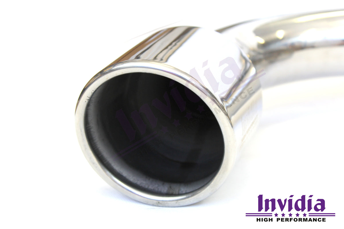 INVIDIA HS13GF7G3S Вихлопна система catback Q300 3 дюйми з резонатором (поліровані наконечники) для VW Golf 7 GTI & Clubsport Photo-1 