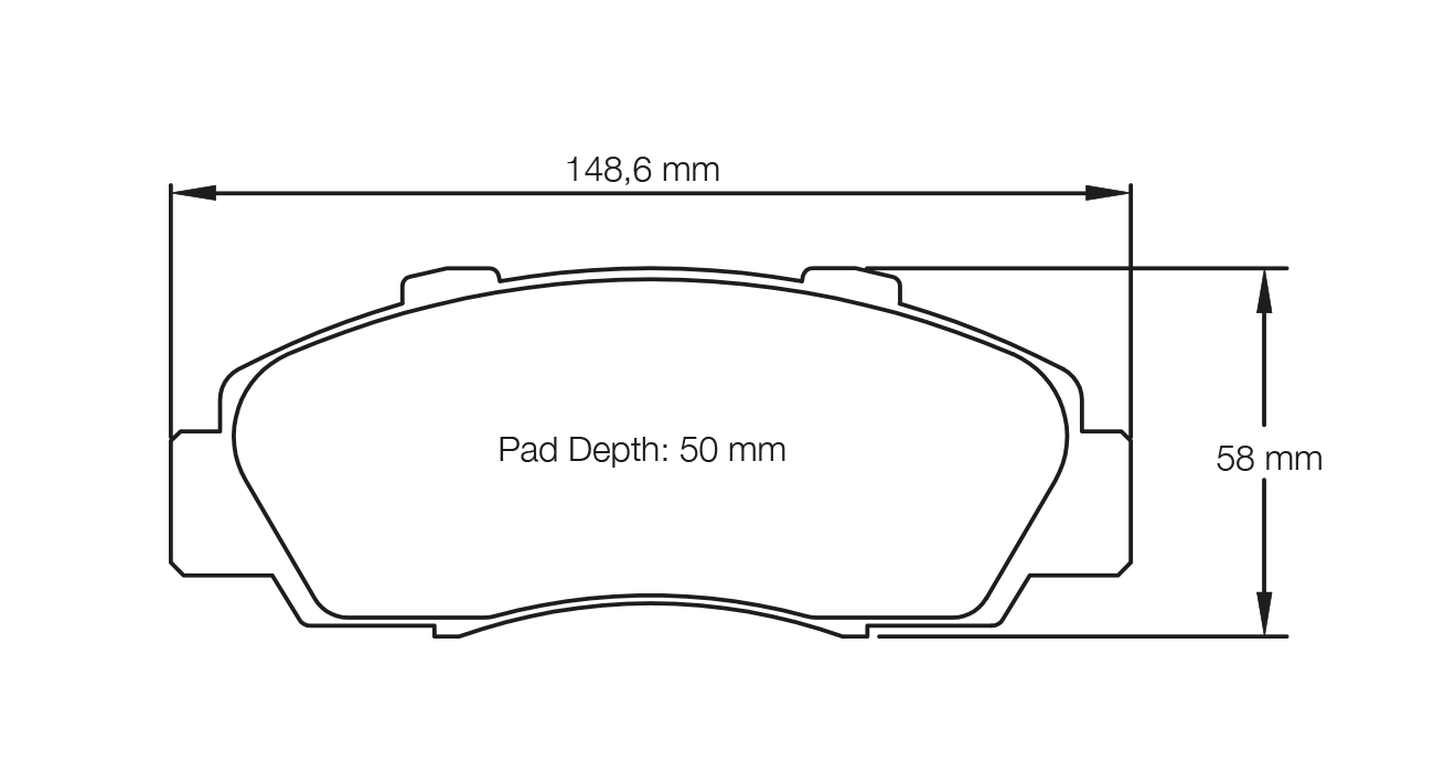 PAGID 2623-RSL29 Передні гальмівні колодки RSL29 HONDA (Acura) Accord Type R 97 - 03 Photo-0 