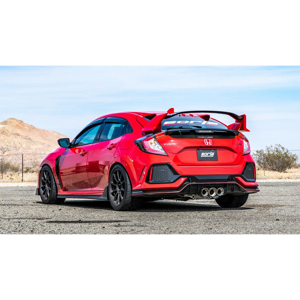 BORLA 140738 Вихлопна система ATAK 2.75 "для CIVIC TYPE R '17 -'18 2.0L Photo-3 