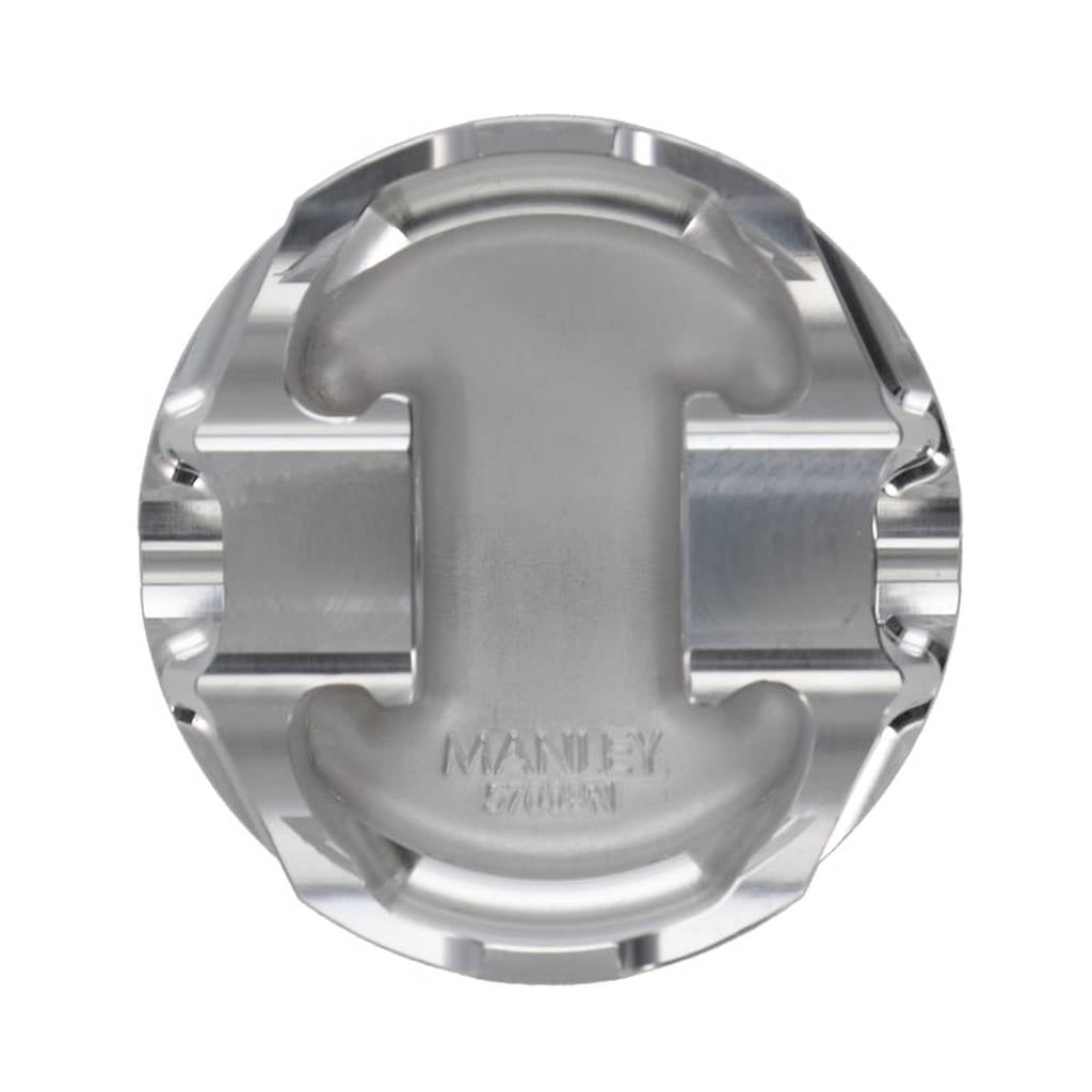MANLEY 567270CE-8 Комплект поршнів (діаметр циліндра 3.700", висота поршня 1.220", виїмка 14.00 куб. см) для FORD 4.6L Modular V8 Photo-7 