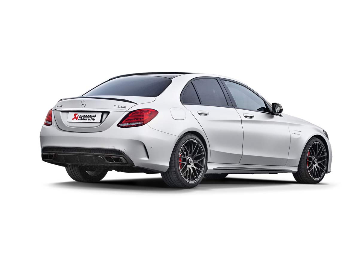 AKRAPOVIC MTP-ME/T/2H/1 Задня частина вихлопної системи MERCEDES-AMG C63 Sedan (W205) Evolution Line Photo-3 