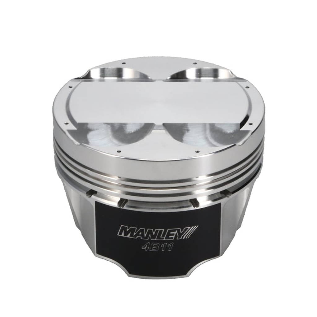MANLEY 614300CE-4 Комплект поршнів (діаметр циліндра 86.00 мм, компресійна висота 1.313", об'єм денця 2.00 куб. см) для MITSUBISHI 2.0L 4B11T Photo-6 
