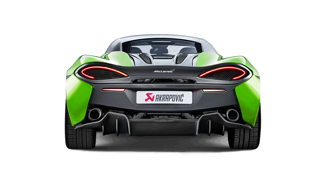 AKRAPOVIC S-MC/TI/3 Задня частина вихлопної системи Slip-On MCLAREN 570S/570S SPIDER/570GT 2016 Photo-3 