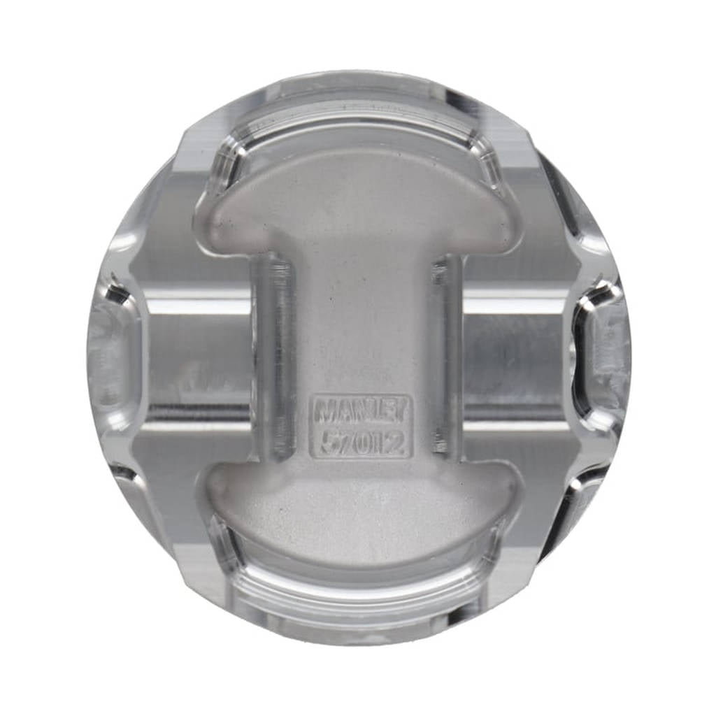 MANLEY 606300CE-4 Комплект поршнів (діаметр циліндра 85.00 мм, компресійна висота 1.375", виїмка 12.00 куб. см) для MITSUBISHI 2.0L 4G63 Photo-7 